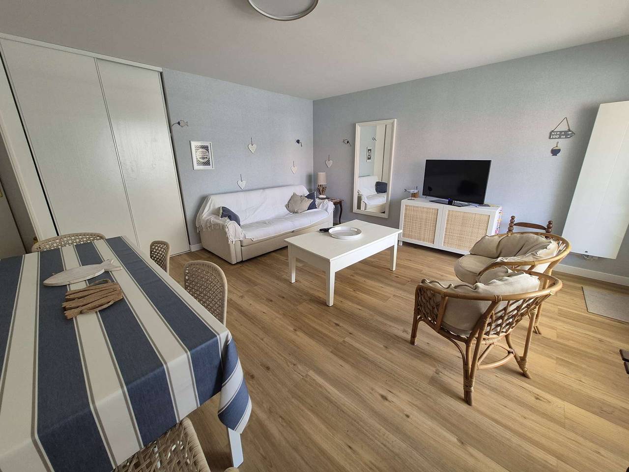 Apartamento entero, Agradable apartamento con terraza cerca del mar, 4 pers, parking in Merlimont Plage, Merlimont