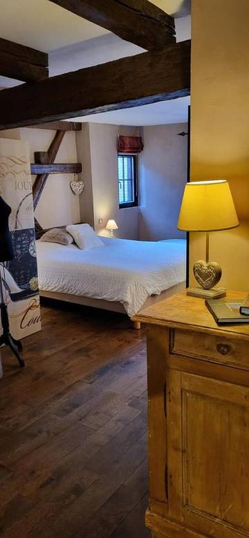 Chambre d’hôte pour 2 personnes, avec jardin ainsi que vue et terrasse à Obernai