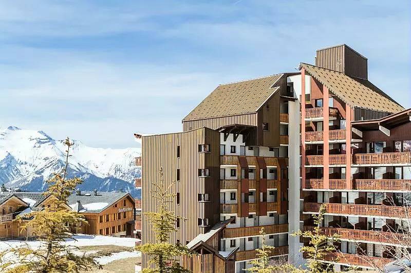 Ganzes Studio, Studio Ski an den Füßen Bergblick + 2 Kabinenecke 5 Personen - Auswahl in Huez, Nationalpark Écrins