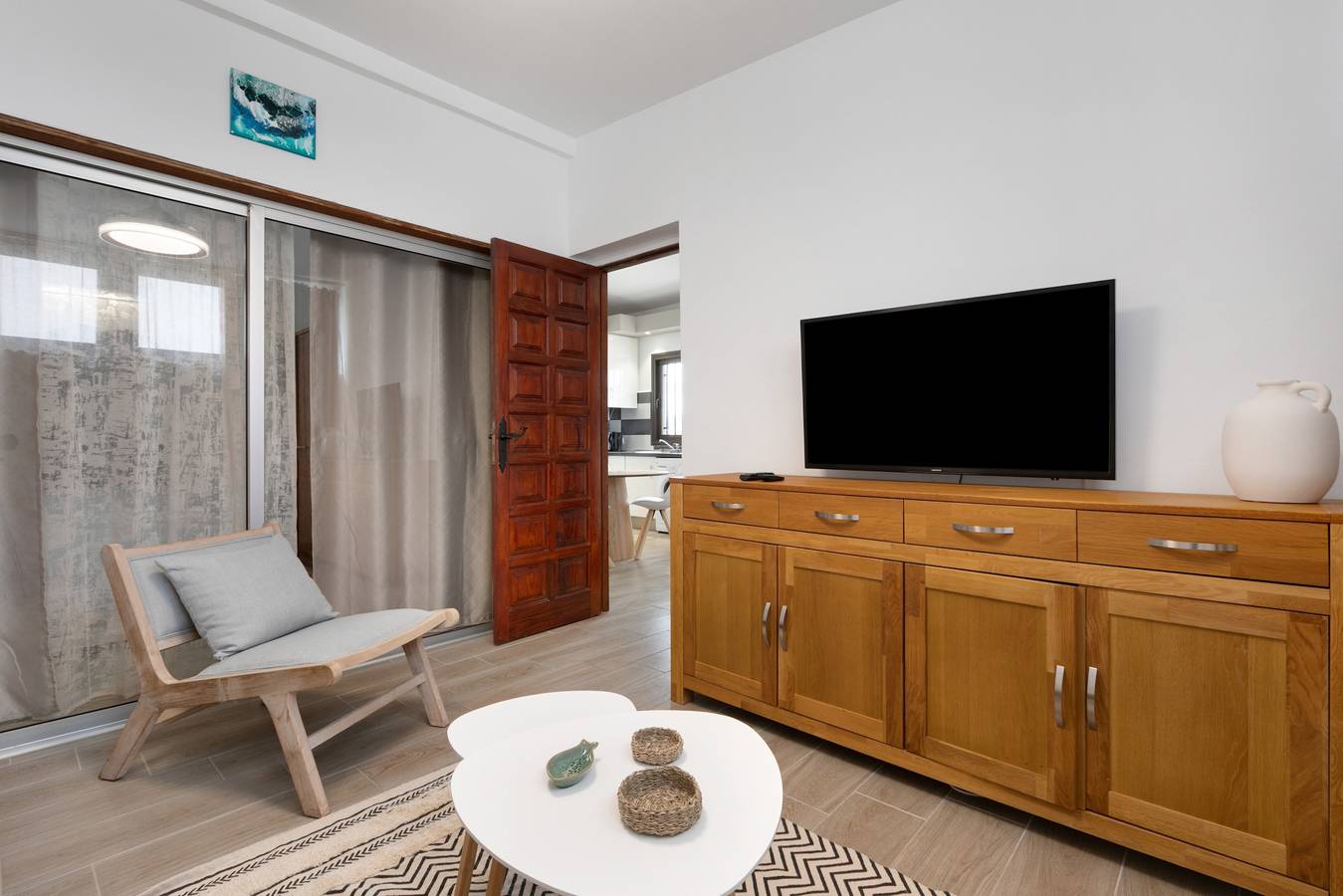 Ganze Wohnung, Ferienwohnung 'Steffi' mit Gemeinschaftspool, Wlan und Klimaanlage in Costa del Silencio, Arona