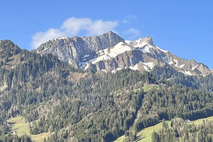 Vacation rental for 6 people, with yard and balcony in Central Switzerland