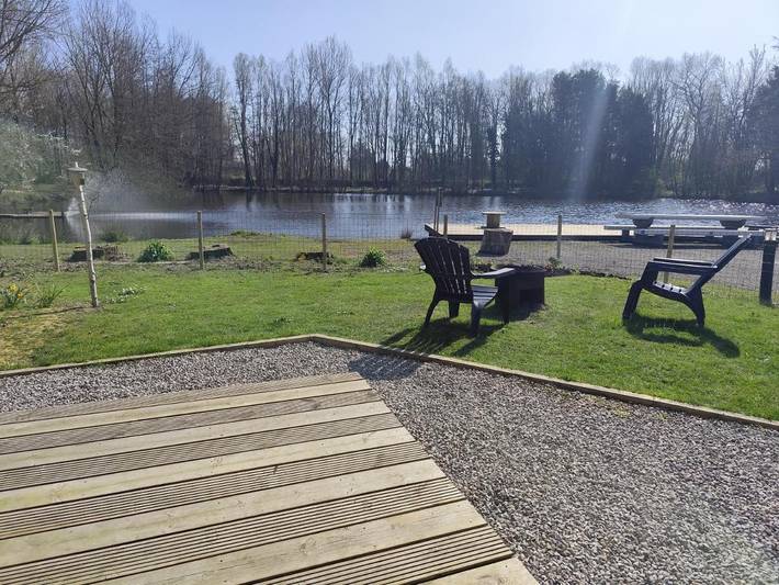 Gîte pour 7 personnes, avec vue sur le lac ainsi que vue et jardin à Bourbourg - 2