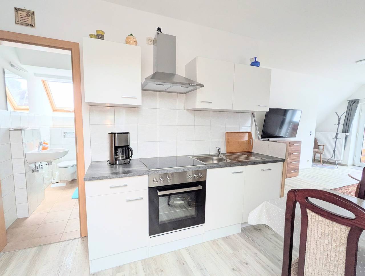 Ganze Wohnung, Apartment „Waldblick“ mit privater Terrasse und Wlan in Fuhlendorf, Vorpommern-Rügen