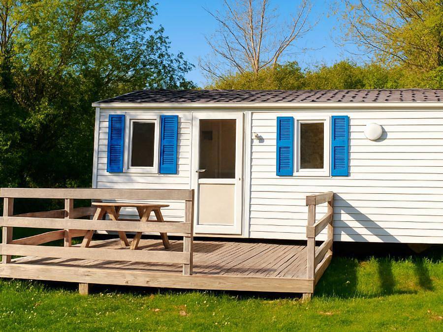 Camping La Bernede  - Mobilhome 4 personnes - Super Mercure in Rennes-les-Bains, Parc naturel régional Corbières-Fenouillèdes