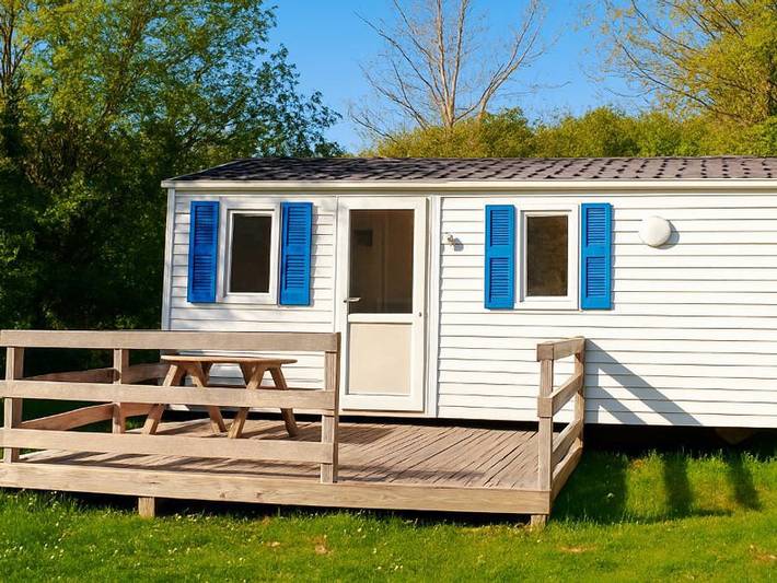 Camping La Bernede  - Mobilheim 4 personen - Super Mercure in Rennes-les-Bains, Regionaler Naturpark Corbières-Fenouillèdes