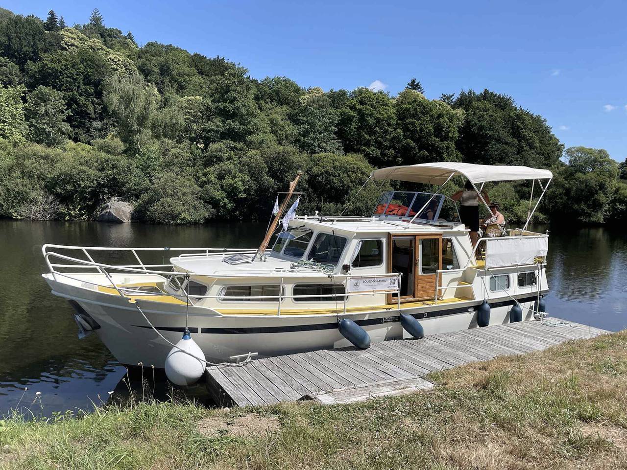 Bateau 'Bateau Albatross' avec Wi-Fi in Pluméliau, Région de Pontivy