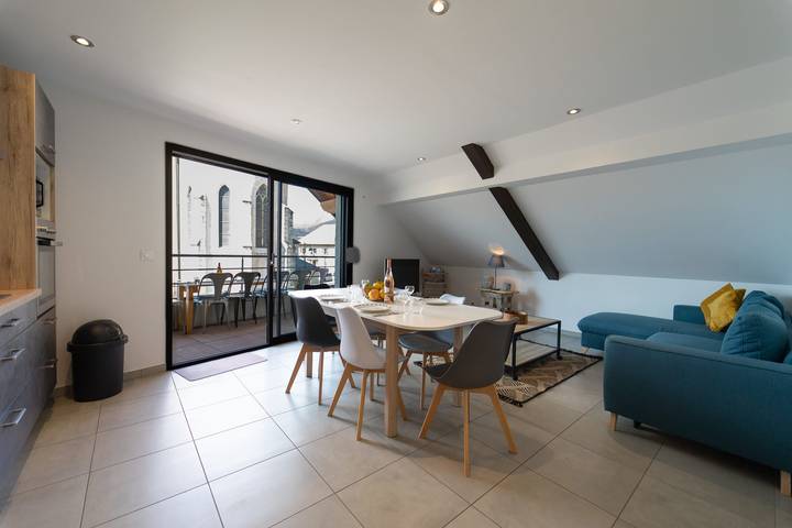 Gîte pour 4 personnes, avec vue sur le lac et terrasse à Duingt - 4