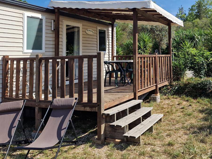 Camping La Provençale - Mobilhome 2 personnes - Standard 1 chambres (20m²) in Mandelieu-la-Napoule, Massif de l'Esterel