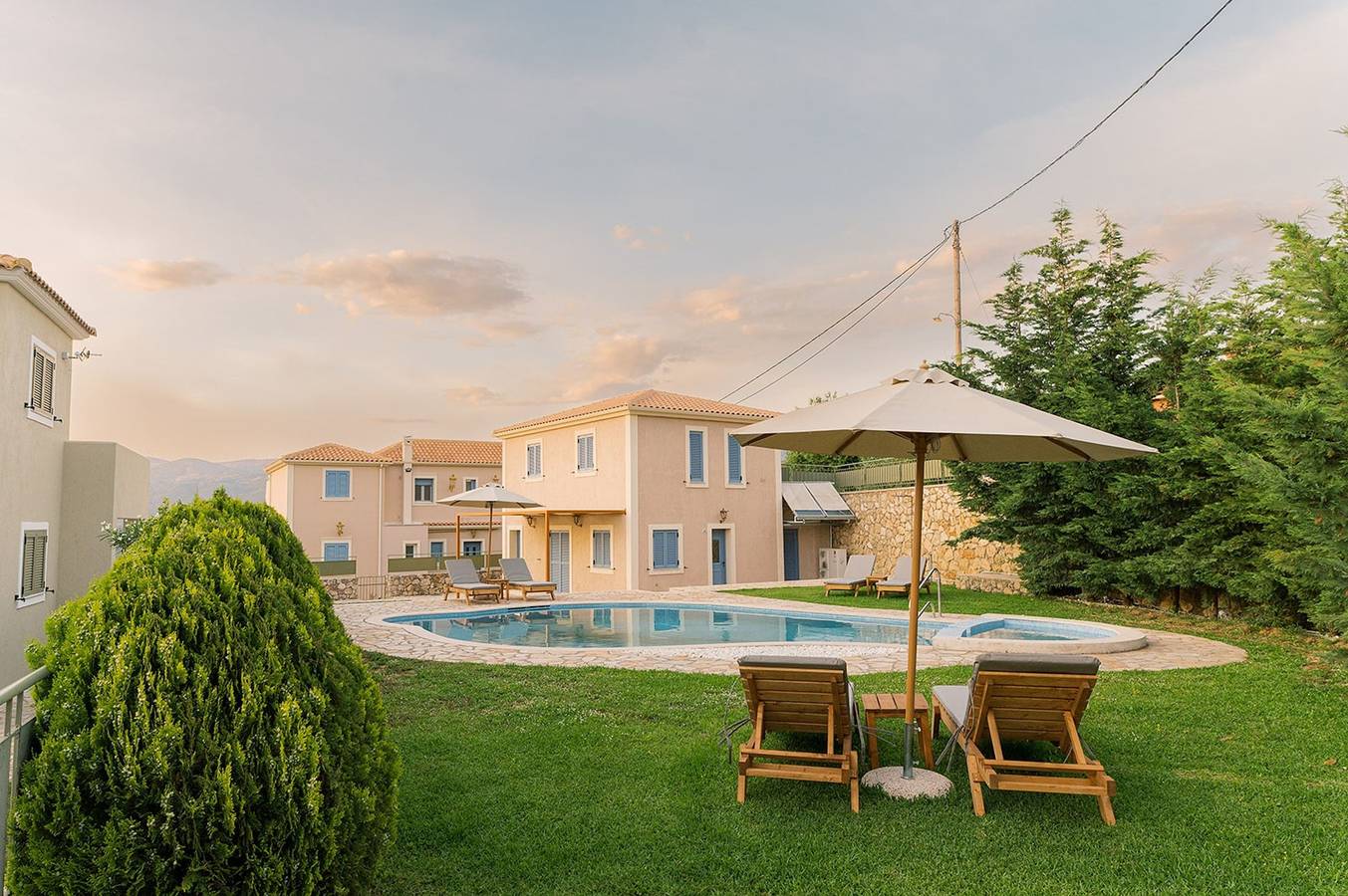 Villa Emelia with shared pool in Κεφαλονιά