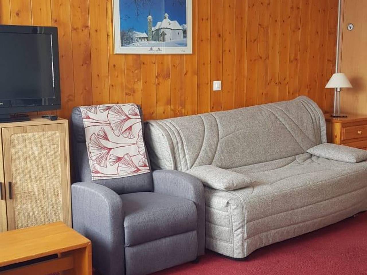 Ganzes Studio, Charmante Balkonwohnung, 4 Pers., Croisette, Wlan, Haustiere erlaubt in Les Menuires, Saint-Martin-de-Belleville