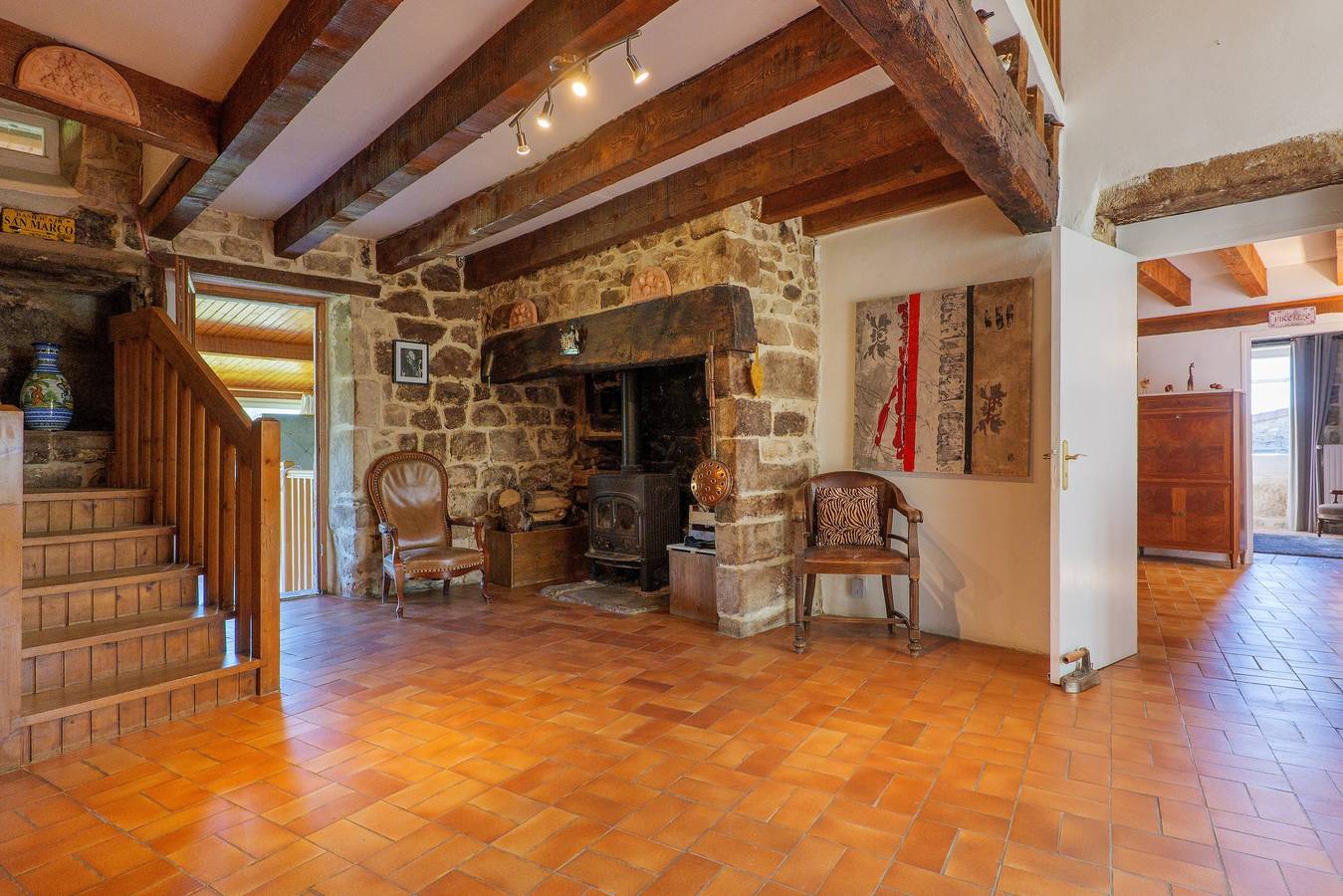 Maison de caractère en pierre au cœur du village médiéval de Montréal, Ardèche in Montréal (Rhône-Alpes), Ardèche