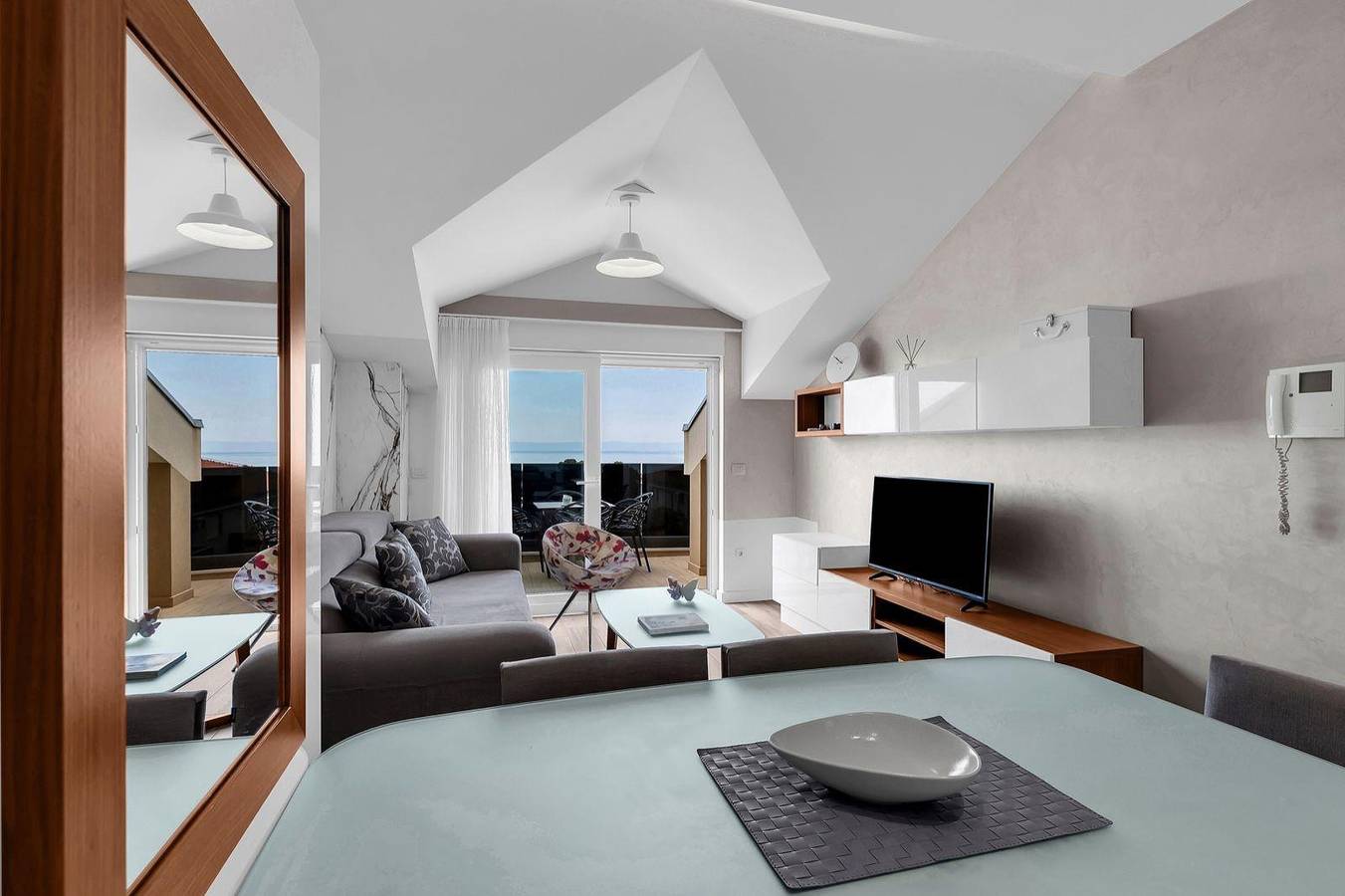 Ganze Ferienwohnung, Brotis - apartment with sea view in Promajna, Makarska Riviera