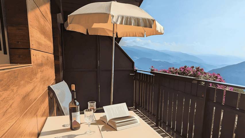 Ferienwohnung für 5 Personen, mit Balkon und Garten in Meransen - 2