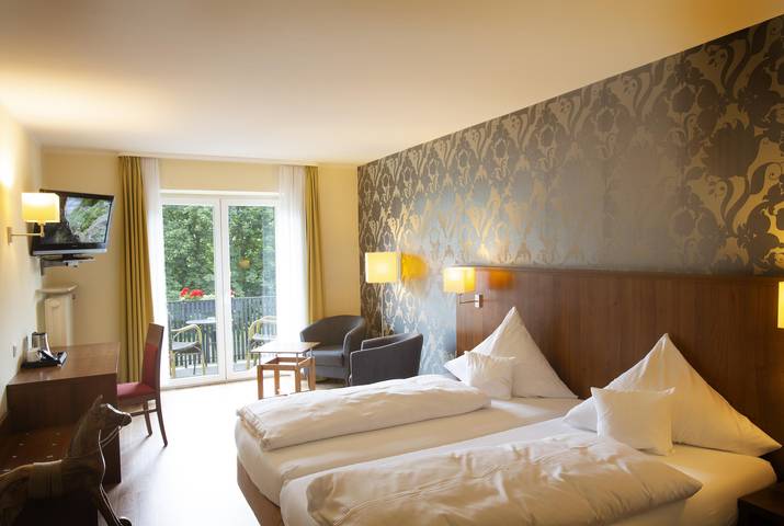 Hotel für 2 Personen, mit Terrasse und Sauna, mit Haustier in Bad Ems - 4