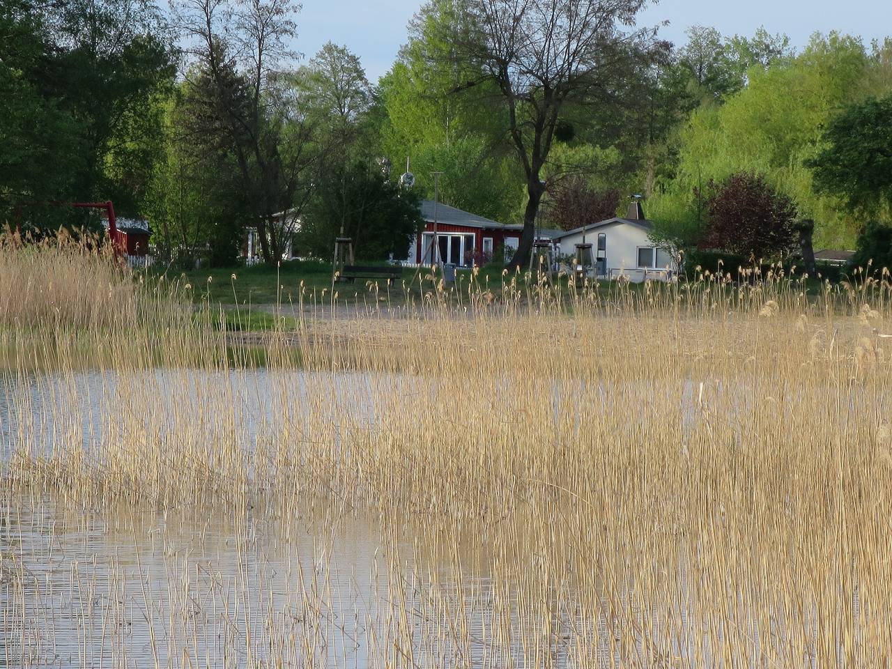 Maison de vacances « Strandhaus Am Oberuckersee » avec vue sur le lac, terrasse privée et Wi-Fi in Warnitz, Uckermark