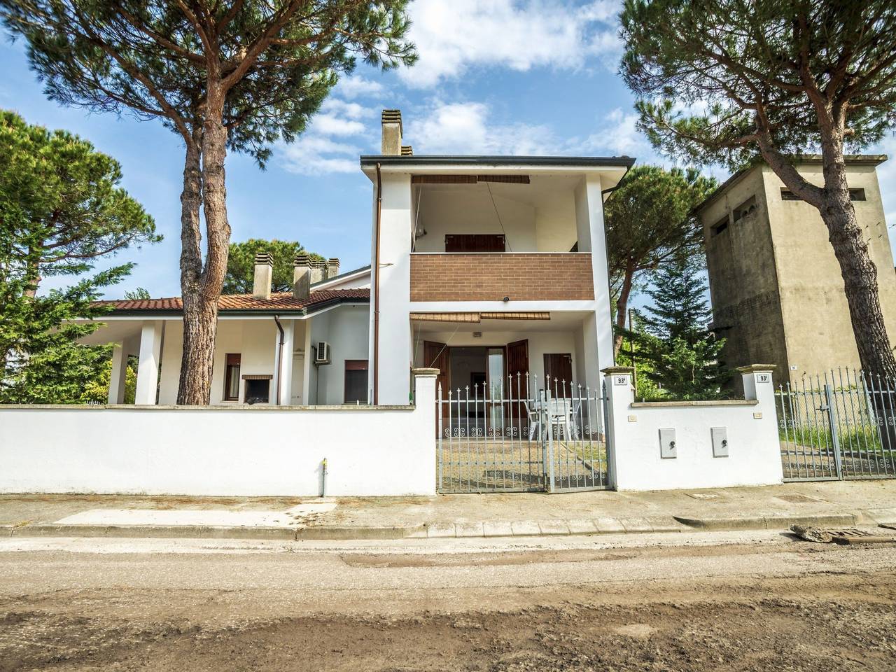 Haus in Lido Di Volano mit Terrasse, Garten und Grillplatz in Comacchio, Provincia di Ferrara
