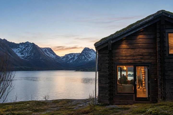 Ferienhaus für 6 Personen, mit Garten und Ausblick, mit Haustier in Tromsø - 2