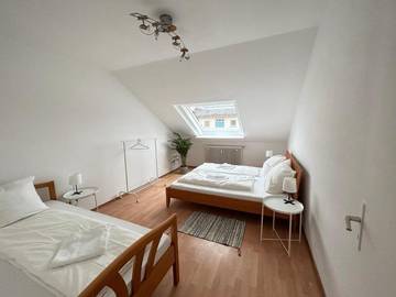 Ferienwohnung für 6 Personen, mit Ausblick in Frankfurt
