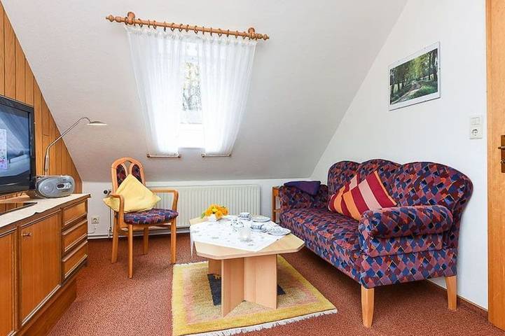 Ferienwohnung für 3 Personen, mit Garten