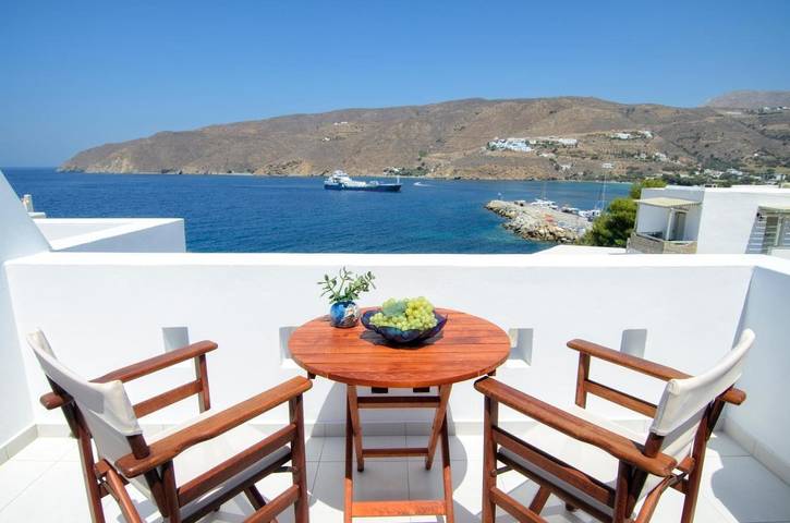 Hôtel pour 4 personnes, avec Balcon ainsi que Terrasse et Vue