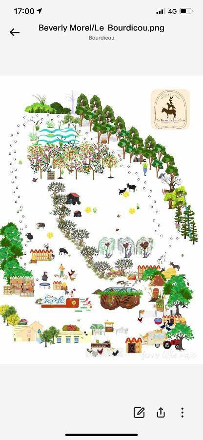 Location de vacances pour 4 personnes, avec jardin ainsi que piscine et vue à Duravel - 3