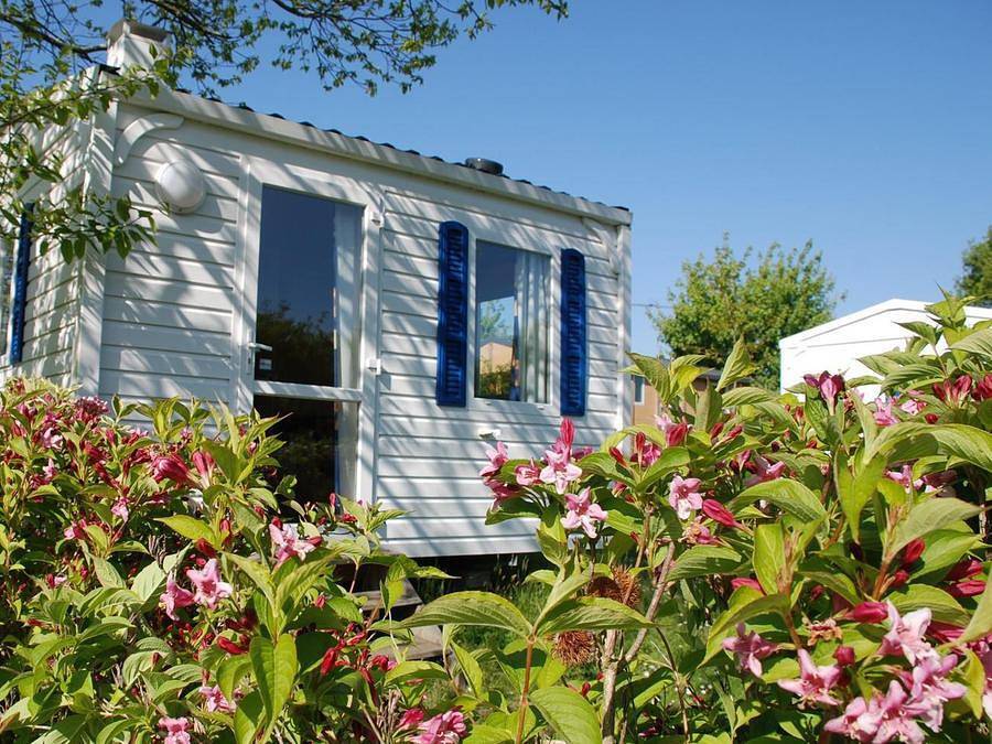 Flower Camping La Blanche Hermine - Mobilheim 2 personen - Penerf Standard in Noyal-Muzillac, Côte des Mégalithes