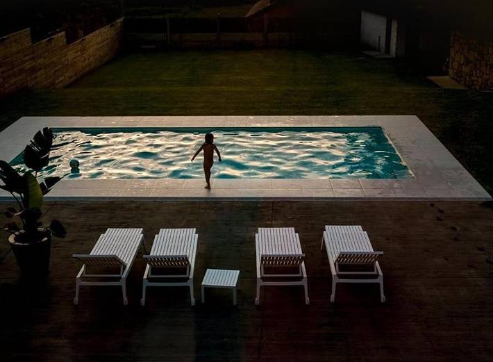 Apartamento para 7 personas, con Terraza además de Jardín y Piscina en Padrón