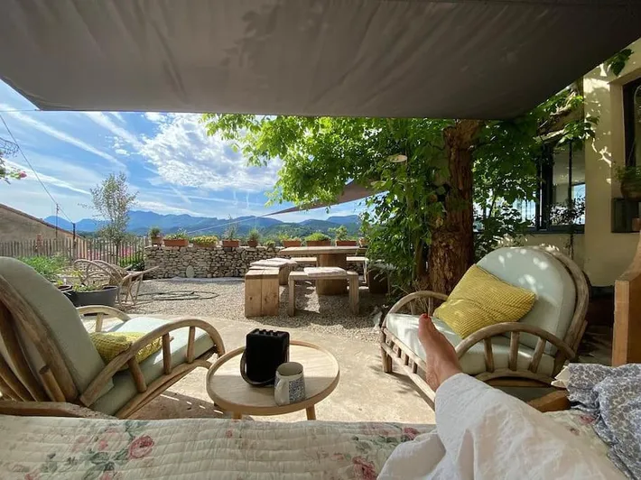 Casa de vacaciones para 15 personas, con vistas y jardín - 1