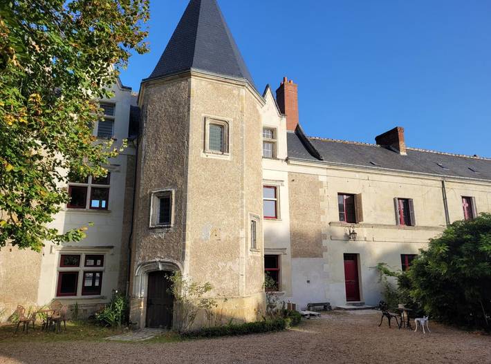 Chambre d’hôte pour 2 personnes, avec Jardin à Courcelles-de-Touraine