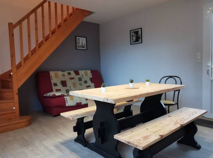 Gîte pour 6 personnes, avec terrasse et piscine à Gouville-sur-Mer - 4