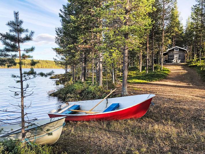 Kleines Ferienhaus in Arvidsjaur mit Sauna in Lappland (Schweden)