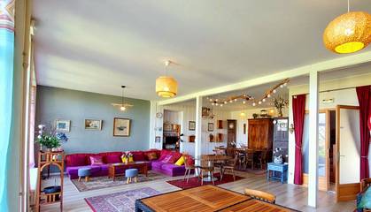 Gîte pour 15 personnes, avec terrasse et jardin dans Le Diben