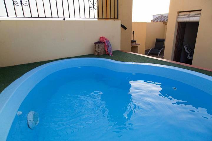 Casa rural para 13 personas, con piscina además de jardín y vistas, Familias con niños en Sierra Sur de Sevilla - 3