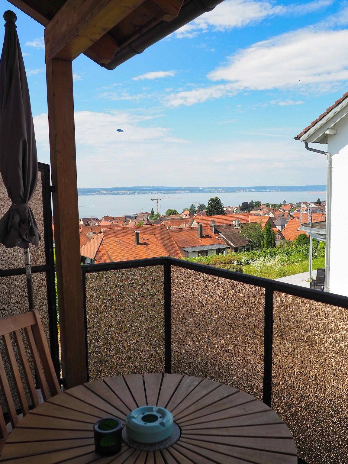 Haus Eva Hagnau am Bodensee - Doppelzimmer mit Balkon & Seeblick in Hagnau am Bodensee, Region Bodensee-Oberschwaben