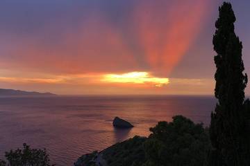 Ferienhaus für 3 Personen, mit Terrasse und Garten, mit Haustier in Monte Argentario