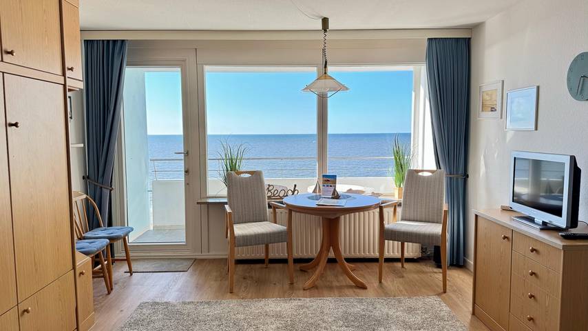 Ferienwohnung für 2 Personen, mit Balkon auf Sylt