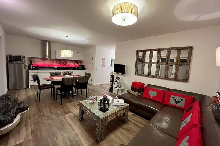 Ferienwohnung für 4 Personen, mit Terrasse und Sauna