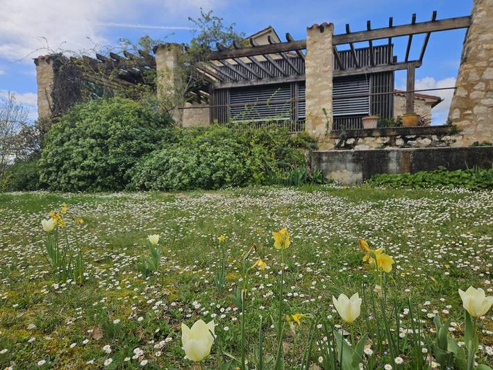 Maison de vacances pour 4 personnes, avec jardin à Lautrec