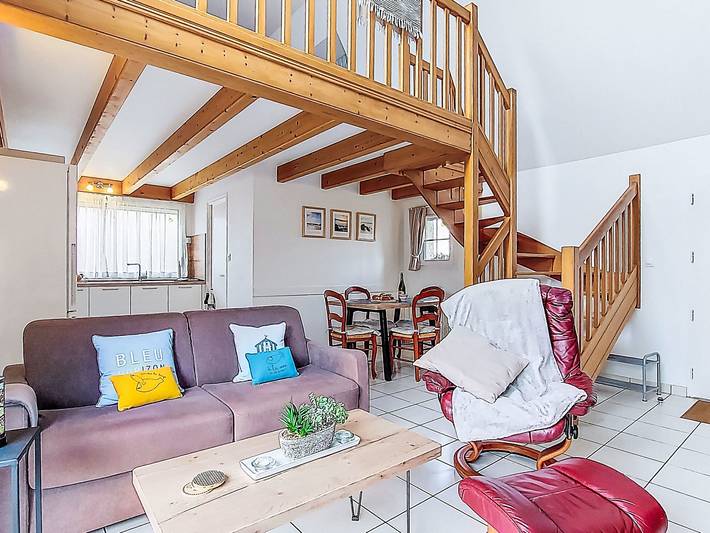 Location de vacances pour 3 personnes, avec Terrasse et Jardin dans Anse de Kernic