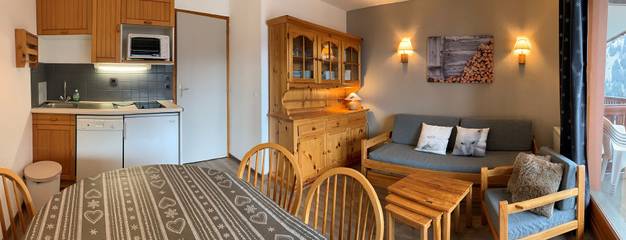 Gîte pour 6 personnes à Vaujany