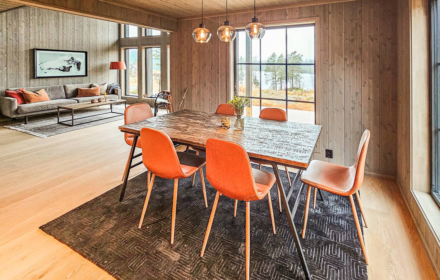 Holiday home for 8 people with terrace in Vinje