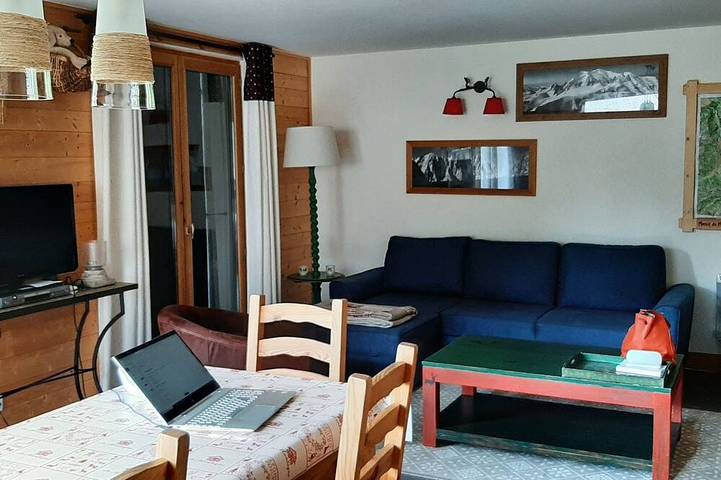 Gîte pour 5 personnes, avec Balcon et Terrasse dans Office De Tourisme Des Contamines Montjoie