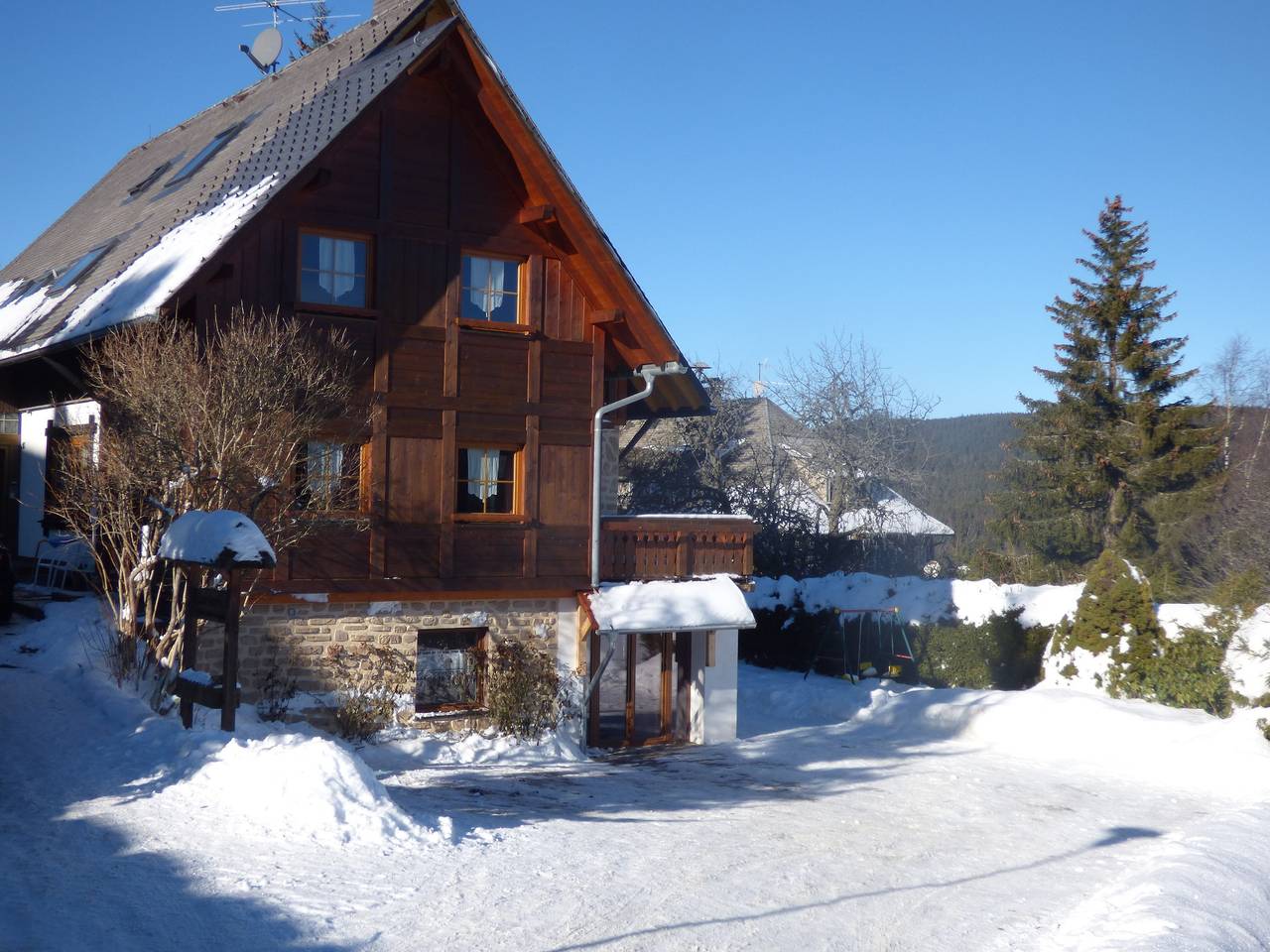 Apartamento vacacional entero, Apartamento de vacaciones para 8 personas con jardín in Suedlicher Schwarzwald, Feldberg