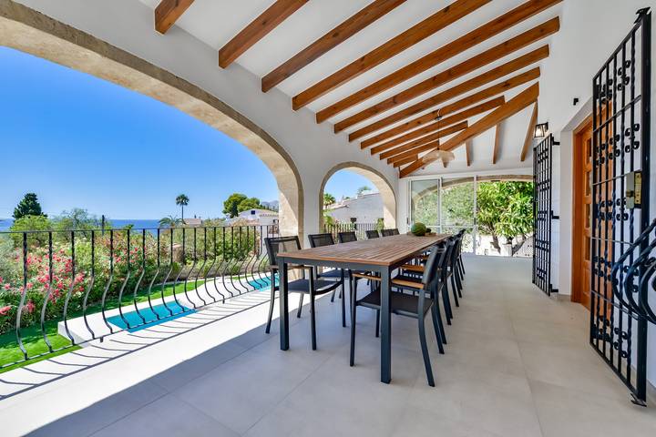 Casa rural para 12 personas, con jardín y balcón en Benisa - 3