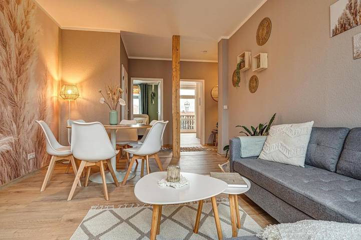 Ferienwohnung für 4 Personen, mit Balkon und Ausblick in Bad Langensalza - 2