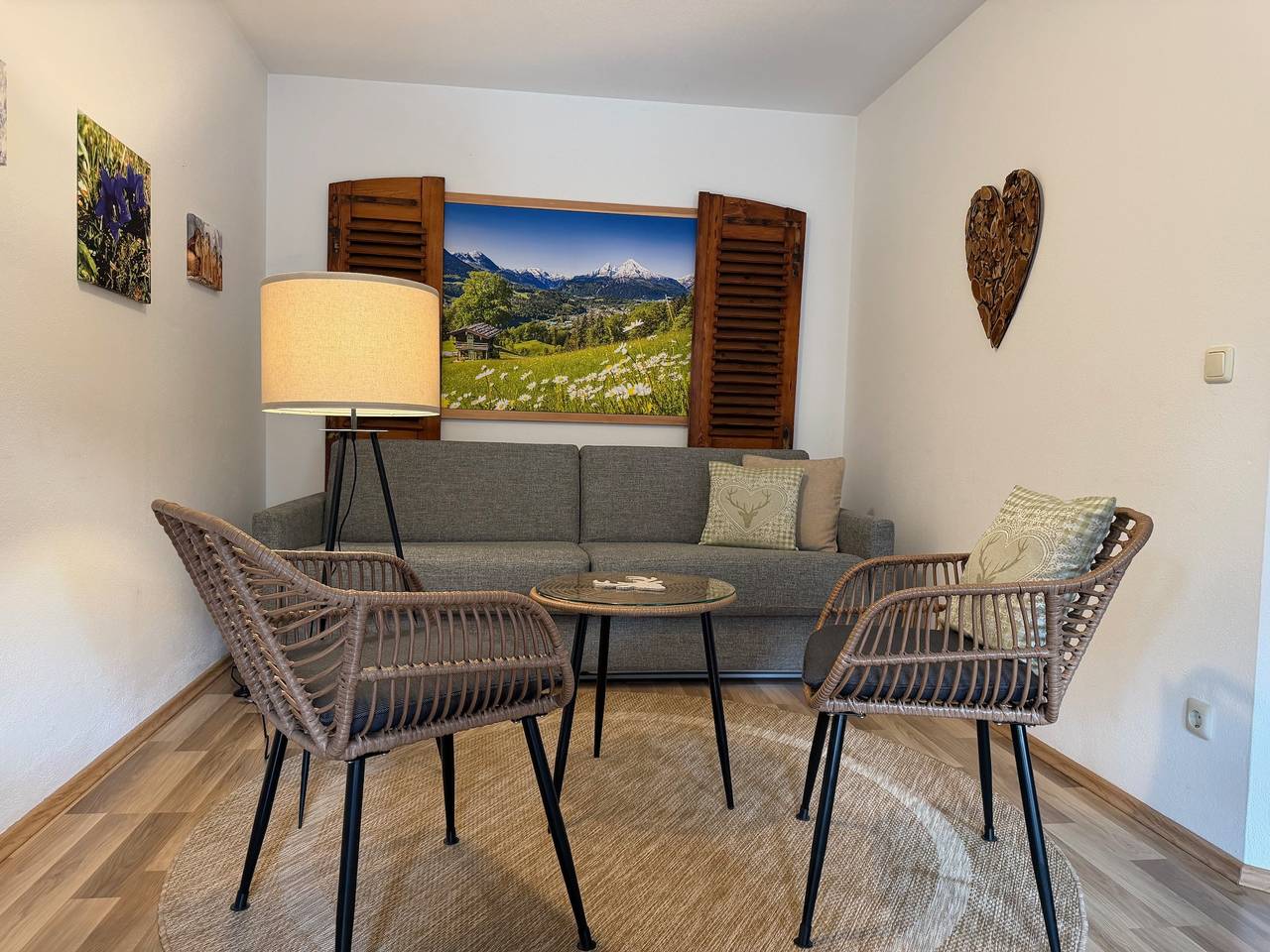 Geheel vakantieappartement, Vakantieappartement voor 2 personen met tuin in Berchtesgaden, Berechtesgardener Alpen