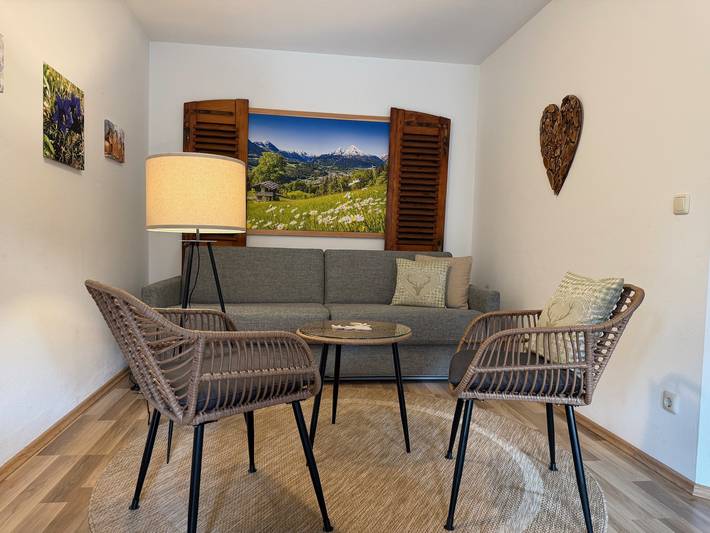 Ganze Ferienwohnung, Ferienwohnung Irene Spitzer - Ferienwohnung 55qm für 2 Personen in Berchtesgaden, Berchtesgadener Alpen