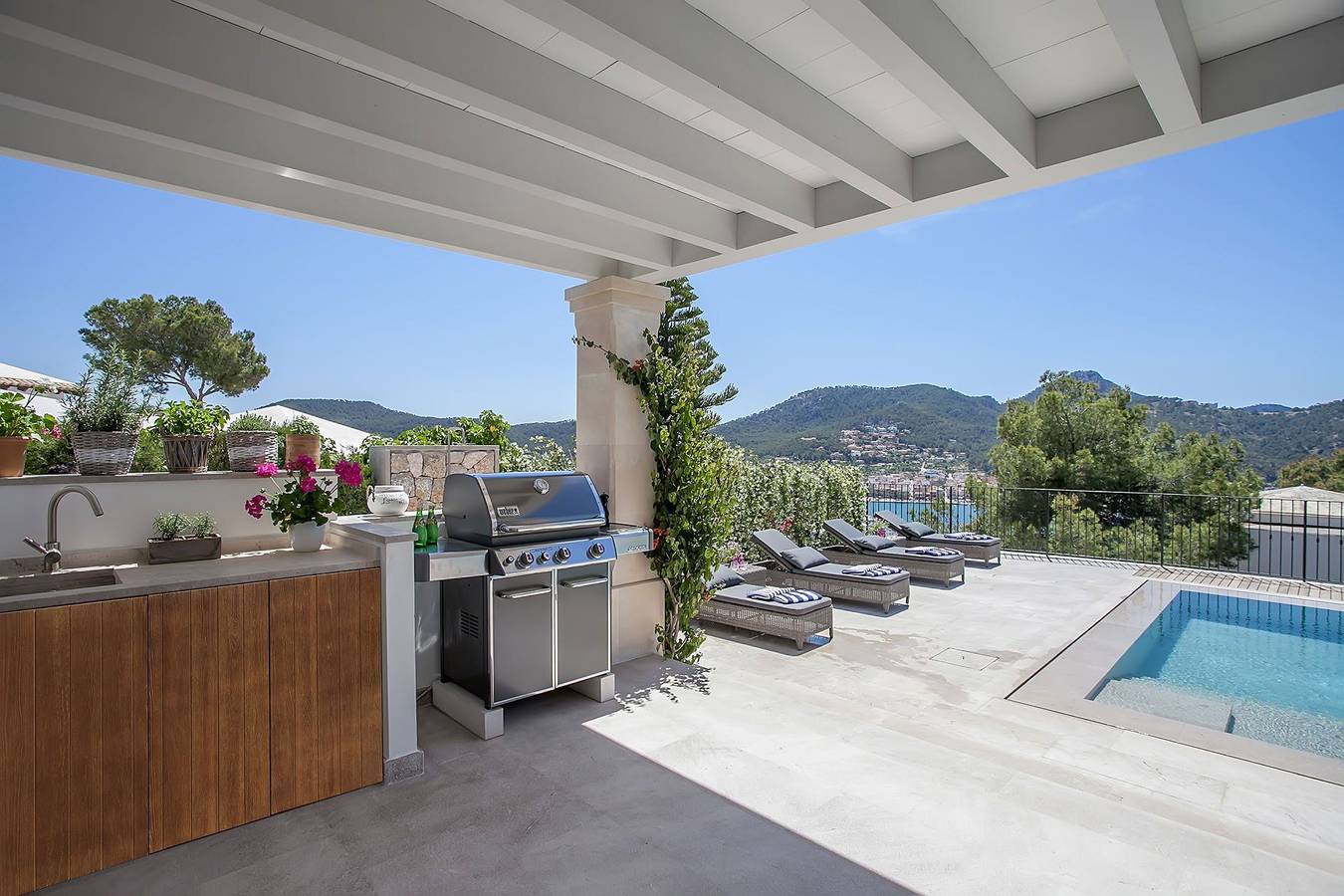 Villa für 8 Personen mit Garten in Port d'Andratx, Andratx