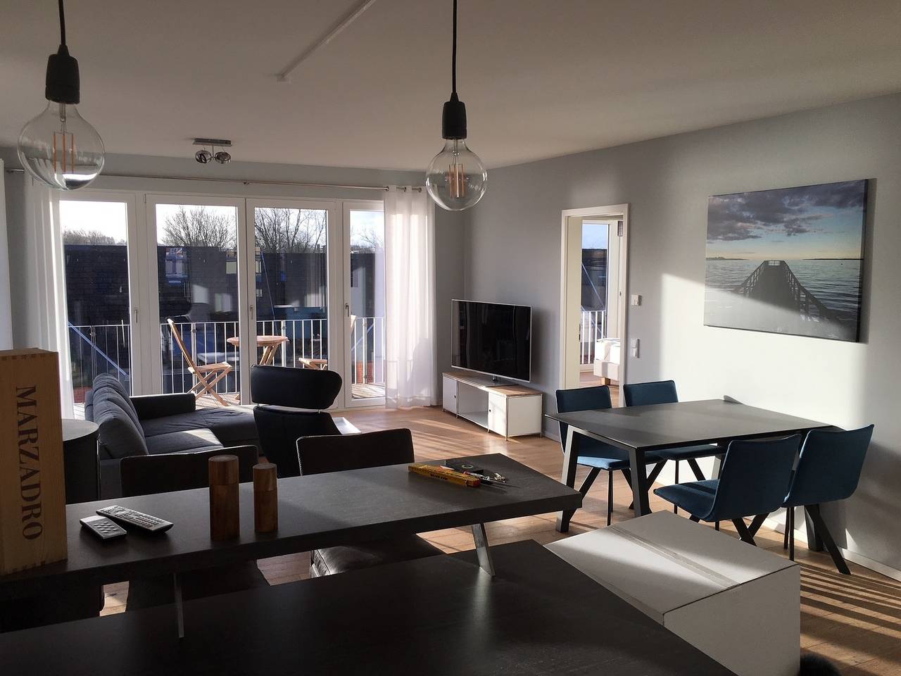 Ganze Ferienwohnung, Ferienwohnung "Seglersteg, Bungalow 11" Hafenspitze in Eckernförde Hauptstrand, Rendsburg-Eckernförde