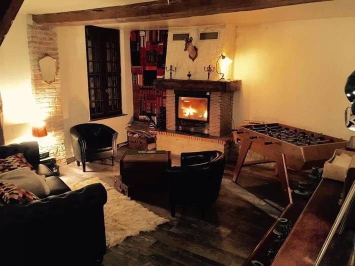 Location de vacances pour 15 personnes, avec jardin à Selles-Saint-Denis